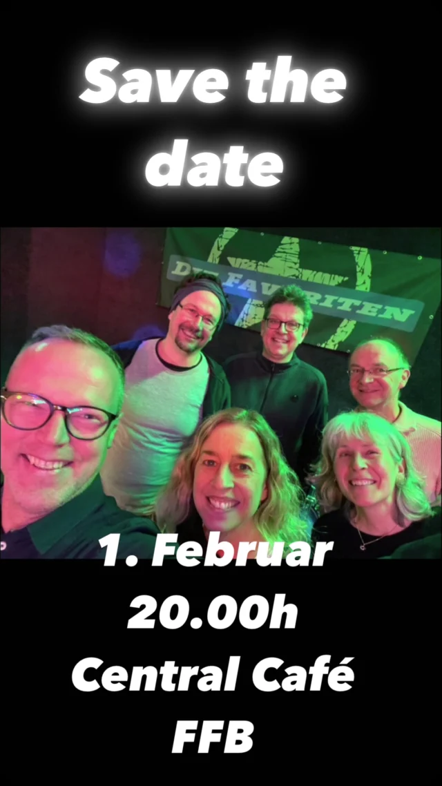 Liebe Fangemeinde, pack mas‘ 2025!!!
Auftaktkonzert bei Mani und Franky im Central. Wir sehen uns…😘 #wolfgangambros #fürstenfeldbruck #live #austropop #central_cafe_ffb